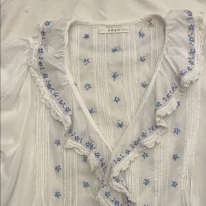 Doen Hettie Top in Salt